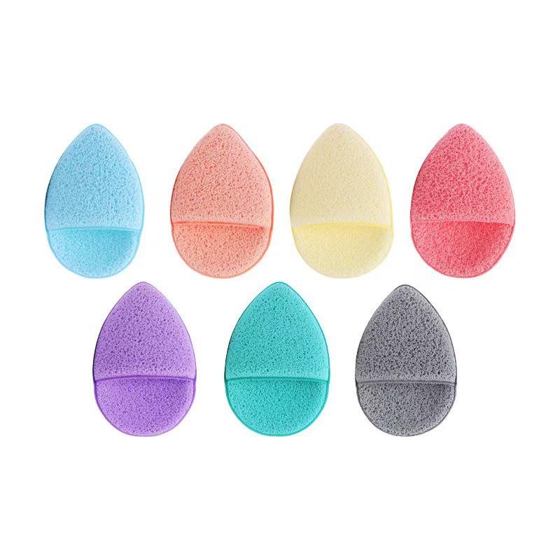 

Мягкий губчатый спонж для умывания, нежный к коже: Перчатка для снятия макияжа для отшелушивания и умывания лица