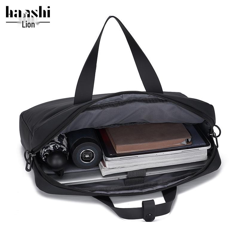Stylish Unisex High-End Laptop Handbag: Lightweight Briefcase & Travel Shoulder Bag