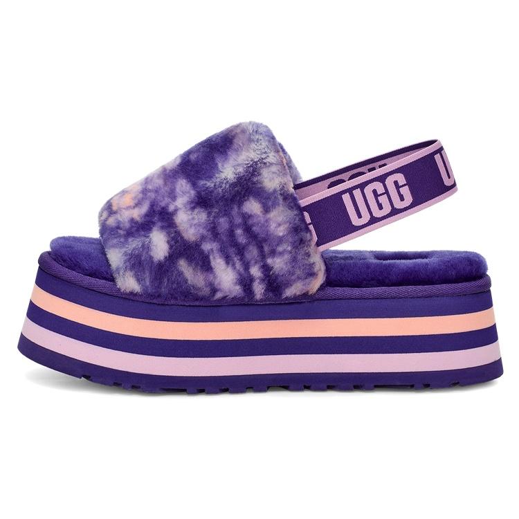 (WMNS) UGG Disco Marble Slide  Violet Night  Women s 1122032-VNGH EU 36