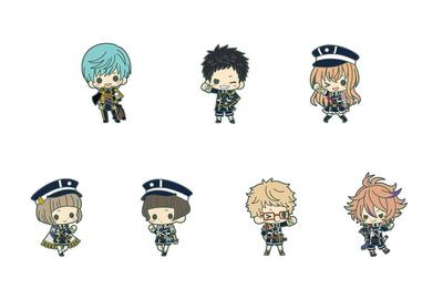 Rubber Strap Collection Touken Ranbu Awataguchi Pieces Total 8 Types -ONLINE- Vol.1 1BOX=8