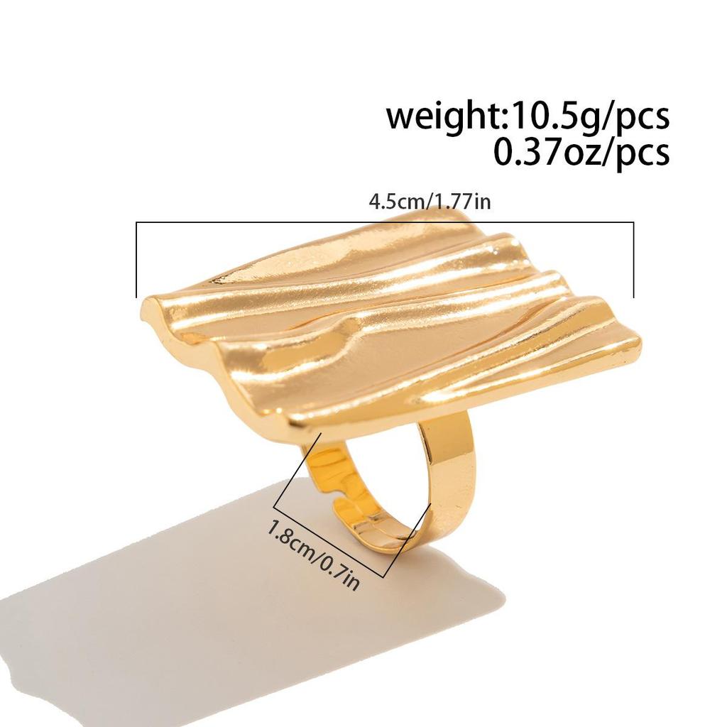 Vintage Geometric Pleated Flower Joint Rings Gold Silver Color Irregular Imitation Pearl Knuckle Ring Hollow Out Fashion Jewelry for Women Men
