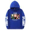 Spy X Family Anime Printed Hoodie Men Women Unisex Oversized Fleece Sweatshirt With Ribbed Hem