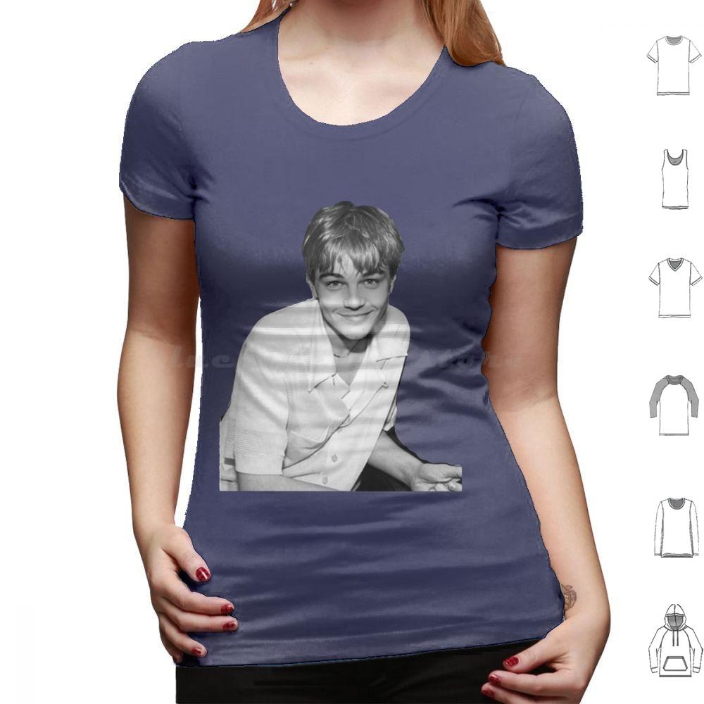 Young Leonardo Dicaprio Smile T Shirt Cotton Men Women DIY Print Leonardo Dicaprio Leonardo Leo Young Leo Titanic Dicaprio 90s