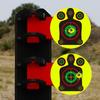 4" Fluorescent Blossom Compound Bow Target Paper for Competition Practice