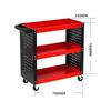 Multi-functional Tool Cart with Pegboard - Thickened, Mobile for Auto Repair