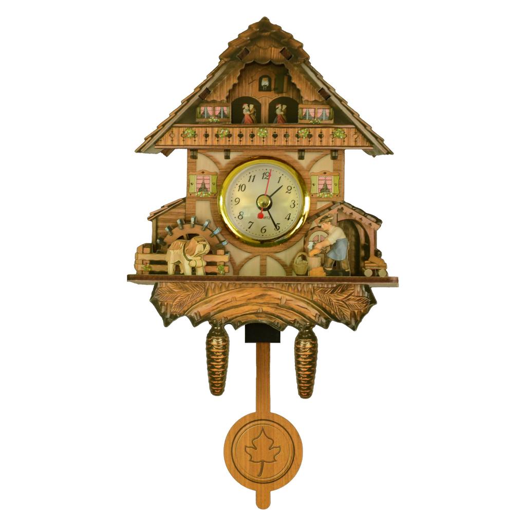 Kuckucksuhr, Holzwanduhr, Heimdekoration, Quarzuhr, Heimdekoration