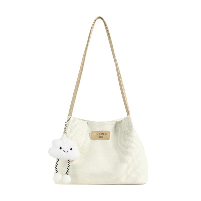 Trend Bag Women's New Fashion Texture Shoulder Bag Popular Versatile Trend Tote Bag