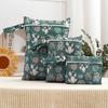 Travel Organizer Set With Waterproof Polyester Fabric For Luggage Storage And Cosmetic Packing