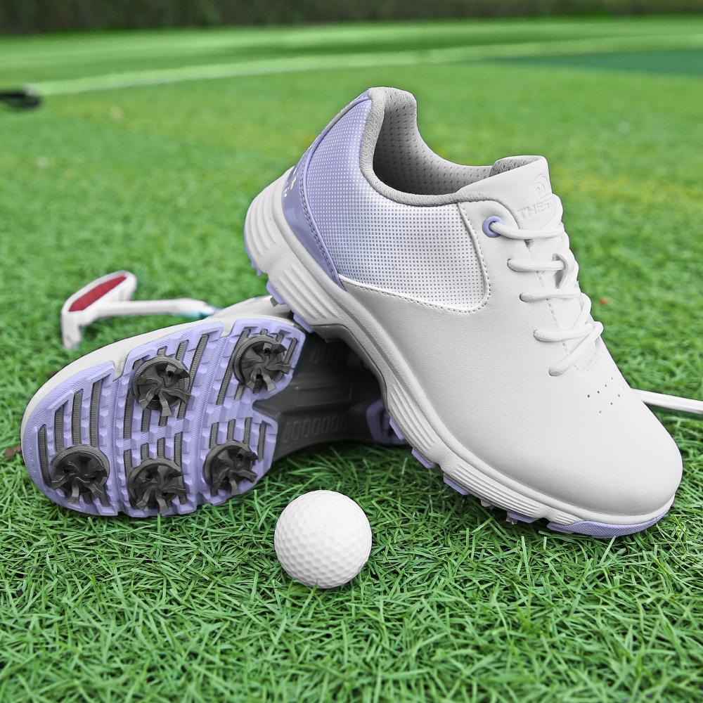 

New Waterproof Women Golf Shoes Professional Golfers Sneakers Size 36-43 Anti Slip Walking Footwears 36