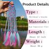 Children's Rainbow Dreadlock Ponytail Braids Hair Tie