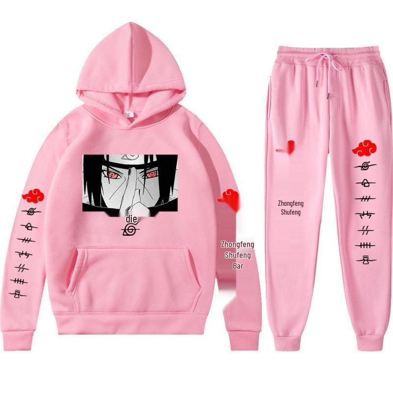 Naruto 2025 Uchiha Itachi Hoodie & Pants Set for Men & Women