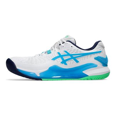 Gel Resolution 9 Collection Tour Asie Chaussures de Sport Homme Blanc Digital-Aqua 1041A330-103
