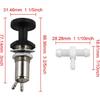 11305/10161-AD Kraftstoffkolben Primer Pumpen-Kit Kompatibel mit Polaris, Honda, Yamaha, Kawasaki, Skidoo Vergasermotoren Jet-Skis und Schneemobilen mit 3 Fuß