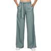 Women's Straight Leg Casual Pants with Slant Pockets and Waist