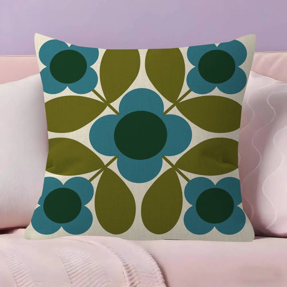 Classic Brand O-O-Orla Kiely Pillow Cover For Bedroom Room And Living Room Sofa Decorative Cushion Cover