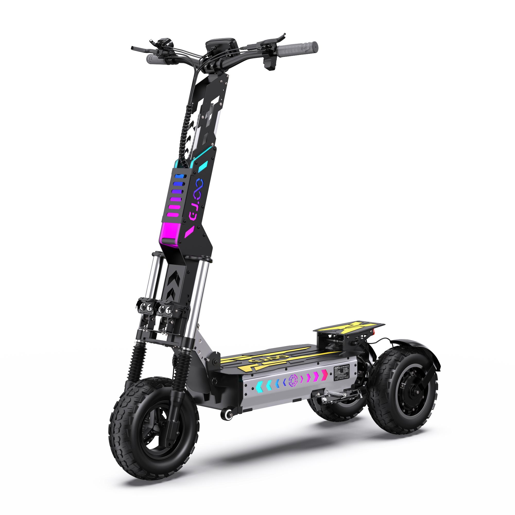 OOTD T30 13-inch foldable adult three-wheel