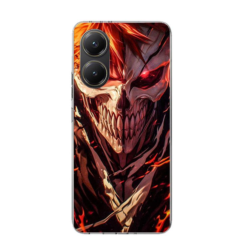 Kurosaki Ichigo Bleach Phone Case For Xiaomi Poco F7 Ultra X7 X6 Pro X5 Redmi 15 15C 13 13C 12 12C 10 10A 10C 9 9A 9C 9T Shell P
