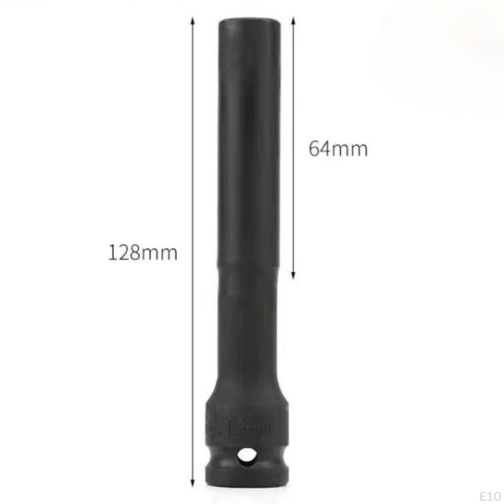 1/2" Hex Socket Electric Wrench Attachment for Automotive Maintenance