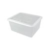 Jinmei Hewang 3800ml Rectangular Disposable Food Containers with Lids, 60 Sets
