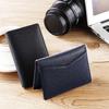 Advanced Top Layer Cowhide Anti Demagnetization Pocket Wallet with Multiple Card Slots, RFID Anti-theft Card Holder, Men's and Women's Real Pickup Bag
