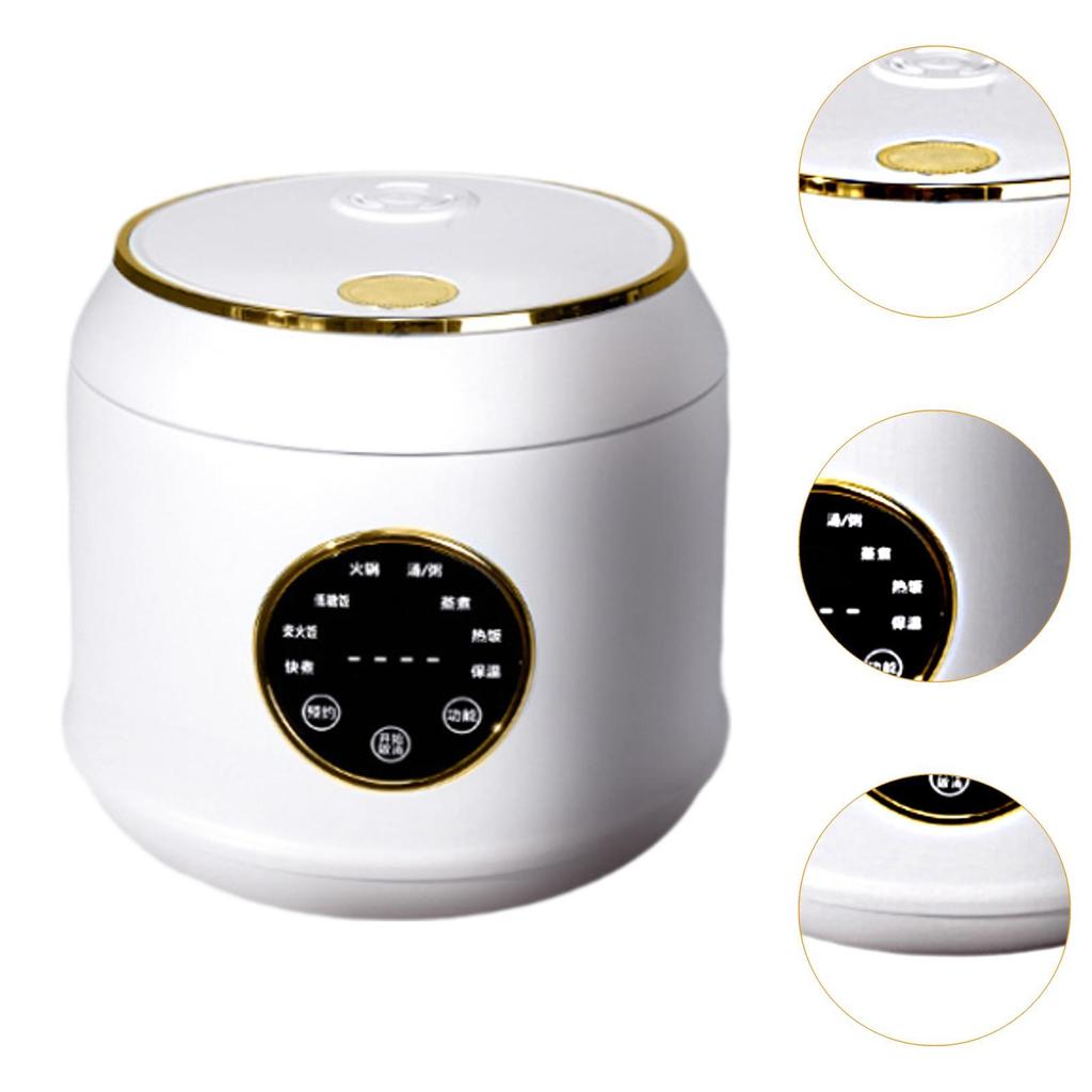 Digital Rice Cooker Small Electric Rice Pot Multipurpose Nonstick Inner Pot 2L