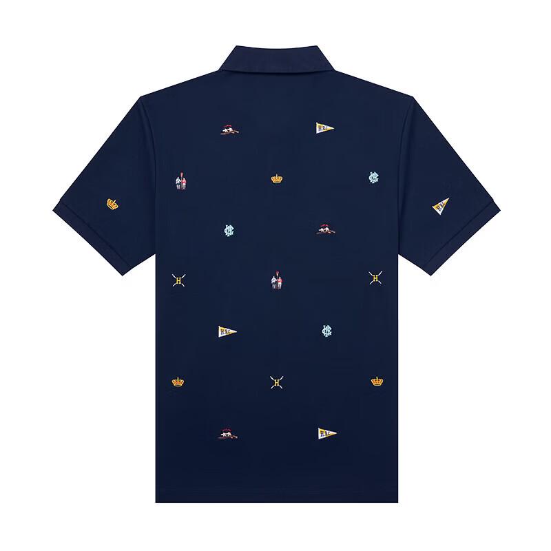 HAZZYS Men's 2025 Summer Short Sleeve Polo Shirt