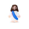 12/48 Stücke Mini Jesus Figur PVC Retter Jesus Figur Modell Statue Skulptur Desktop Dekoration Ostern Ornament Weihnachten Festival Geschenk