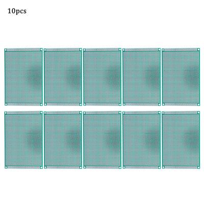10 szt. 8x12cm Dwustronna Płytka Prototypowa PCB Cynowana Płytka Stykowa