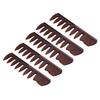 10pcs Styling Comb Wide Tooth Rounded Edge Thick Ergonomic Handle Lightweight Professional Comb for