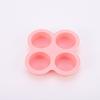 4 Cavity Round Silicone Baking Mold Set Non Stick Flexible Cake Mold for Home Kitchen Baking and Cooking
