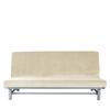 Cover For Sofa Bed 190-210Cm Cream Velour
