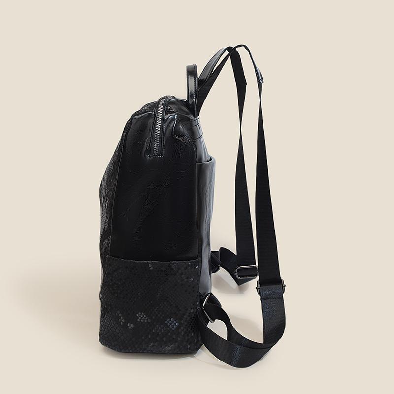 Zaino PU da donna Borsa da viaggio a grande capacità Zaino da pendolare