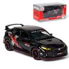 1/32 Scale Honda Civic Type-R Diecast Alloy Model Car Toy, Pull Back Vehicle with Light and Sound for Kids Adults Gift Collection