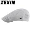 ZEXIN Mesh Beret Hat Men's Summer Outdoor Sunscreen Sun Hat Light Breathable Duck Tongue Cap Female Fashion Casual Cool Cap