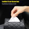 Organizer Car Decoration Napkin Holder Box Auto Tissue Bag Tissue Storage Case Car Tissue Boxes