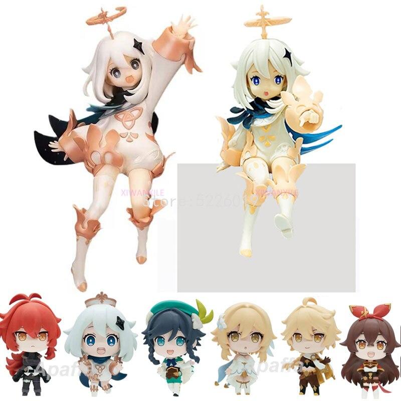 14cm Genshin Impact Paimon Anime Figure Paimon Action Figure Genshin Impact Paimon Klee Figurine Collectible Model Doll Toys