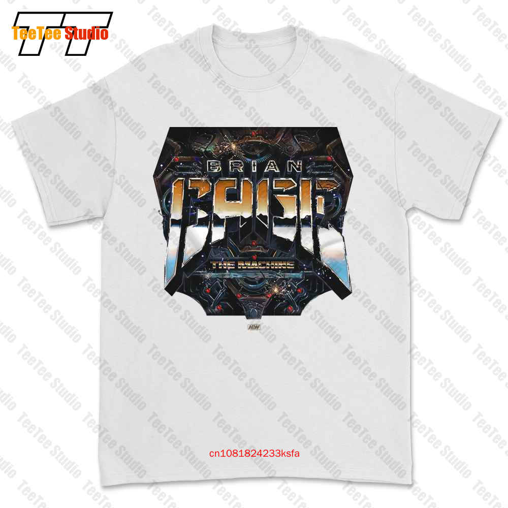 

Футболка Aew All Elite Wrestling Brian Cage The Machine, футболка унисекс I33E 3XL