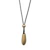 Water Drop Shaped Drop Shaped Necklace Metal Long Clavicle Chain Simple Long Necklace  Outdoor