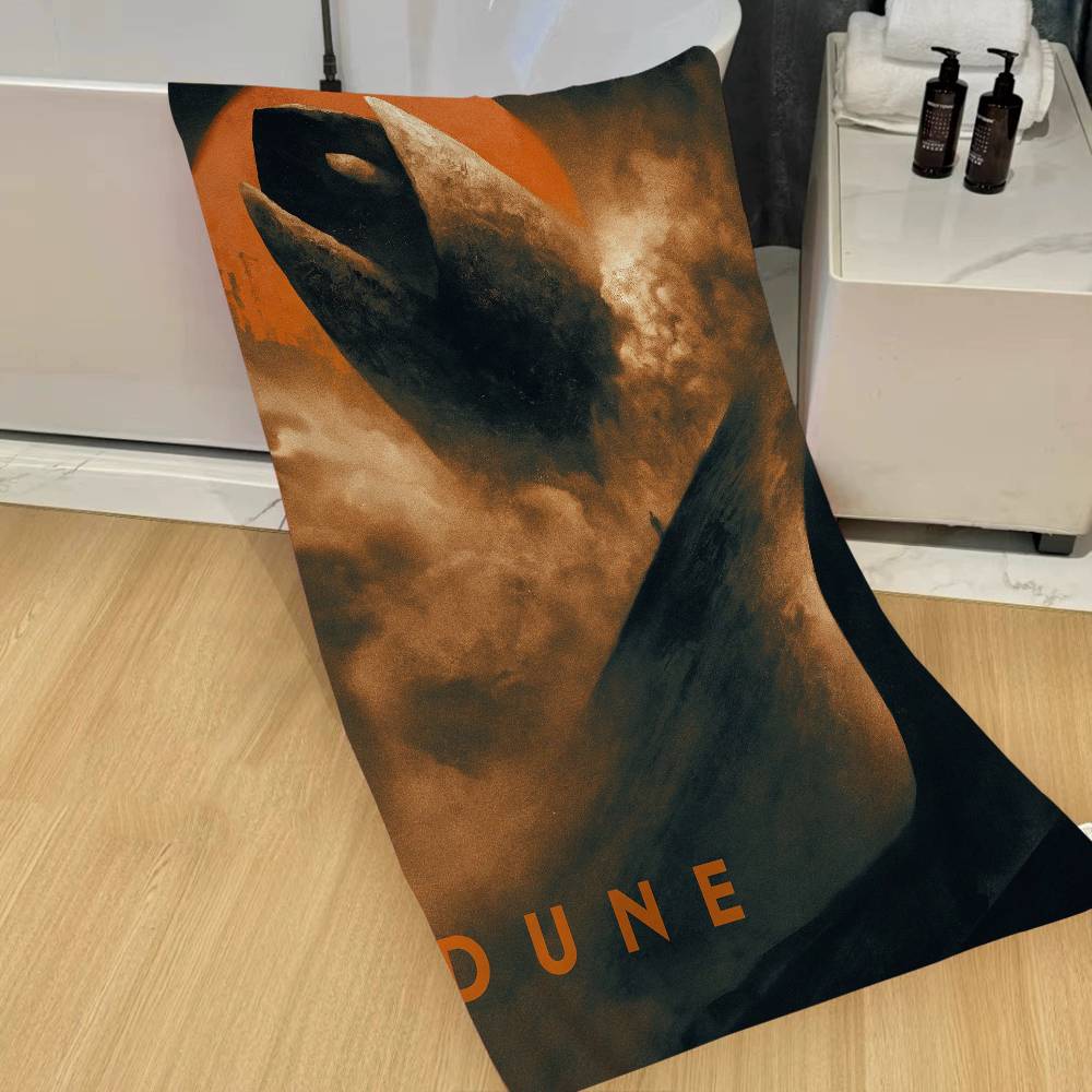 Science Fiction Movie D-Dune Big Microfiber Beach Towels Quick Dry Towel Sand Beach Towels Pool Towel For Travel Swim Pool Yoga