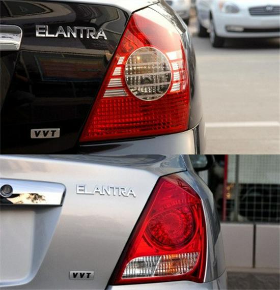 Elantra Taillight Half Assembly & Rear Warning Light for 04-11 & 11-15 Models