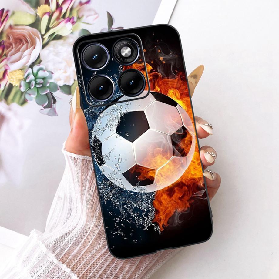 Flower Cartoon Fashion Design Phone Case For Motorola Moto Edge 70 Fusion Fusion+ Plus Funda Soft Silicone Shockproof Back Cover