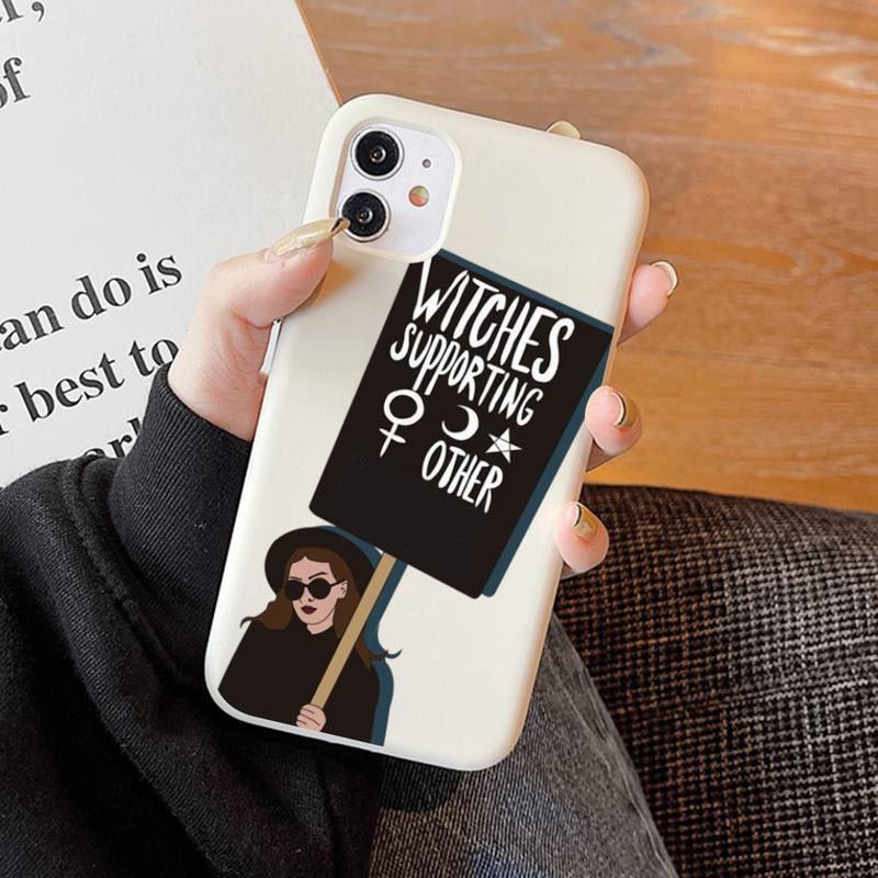 Feminist Feminism Aesthetics Girl Power Phone Case Soft Solid Color for iPhone 11 12 13 Mini Pro XS MAX 8 7 6 6S Plus X XR
