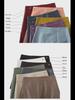 2023 Autumn/Winter Women's High Waist Slim Black PU Leather Skirt - Short, Casual, Korean Style
