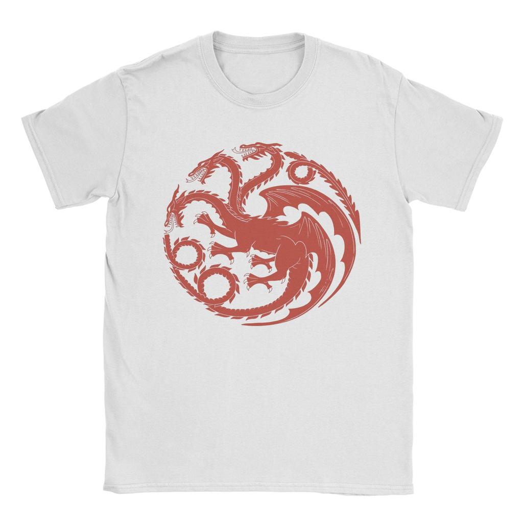 Unisexs House of TARGARYEN Kings T Shirts 100 Cotton Tops Awesome Short Sleeve Round Collar Tee Shirt Party TShirt