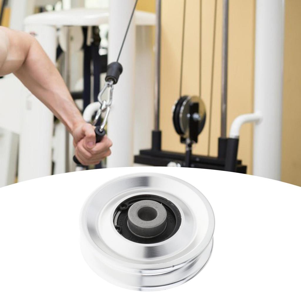 Replacement Fitness Bearing Pulley Wheel Universal Wear-resistant Lightweight