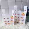 Handheld Plastic Bags Restaurant Takeaway Packaging Bag Shop Shopping Clothing Food Baking Dessert Cartoon Pattern Packing Bag
