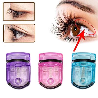 Professional Transparent Mini Eyelash Curler Portable Curling Clip Cosmetic Makeup Beauty Tools Gift