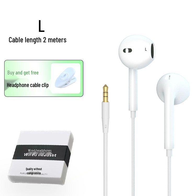 Wired In-Ear Headphones with Microphone, 3m Cable, Great for Live Broadcasts and Monitoring