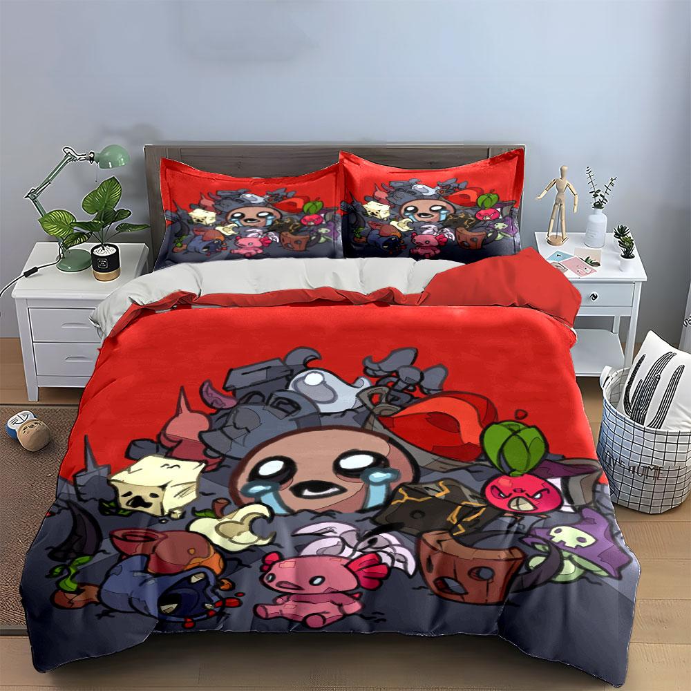 Cartoon characters and items. Bedding sets Duvet cover sets Duvet covers Pillowcases(1*Duvet Cover 2*Pillowcases without duvet insert)