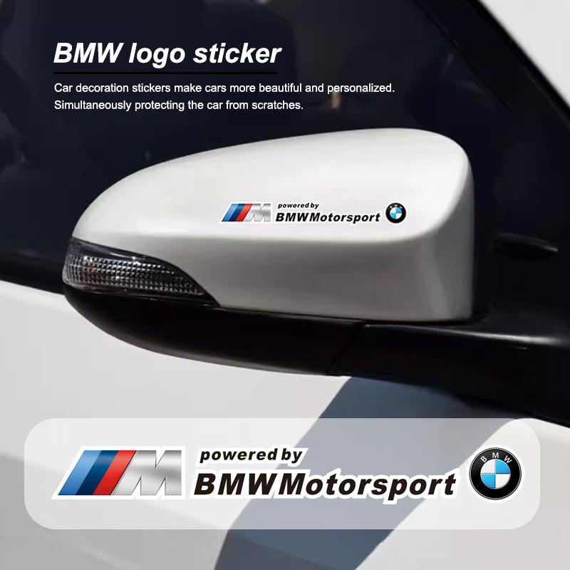 Car Logo Stickers Modified Auto Decorations Sports Stickers  For BMW I3 I4 E46 E90 E60 F30 F10 X1 X2 X3 X5 X4 X6 X7 G30 G20 G32